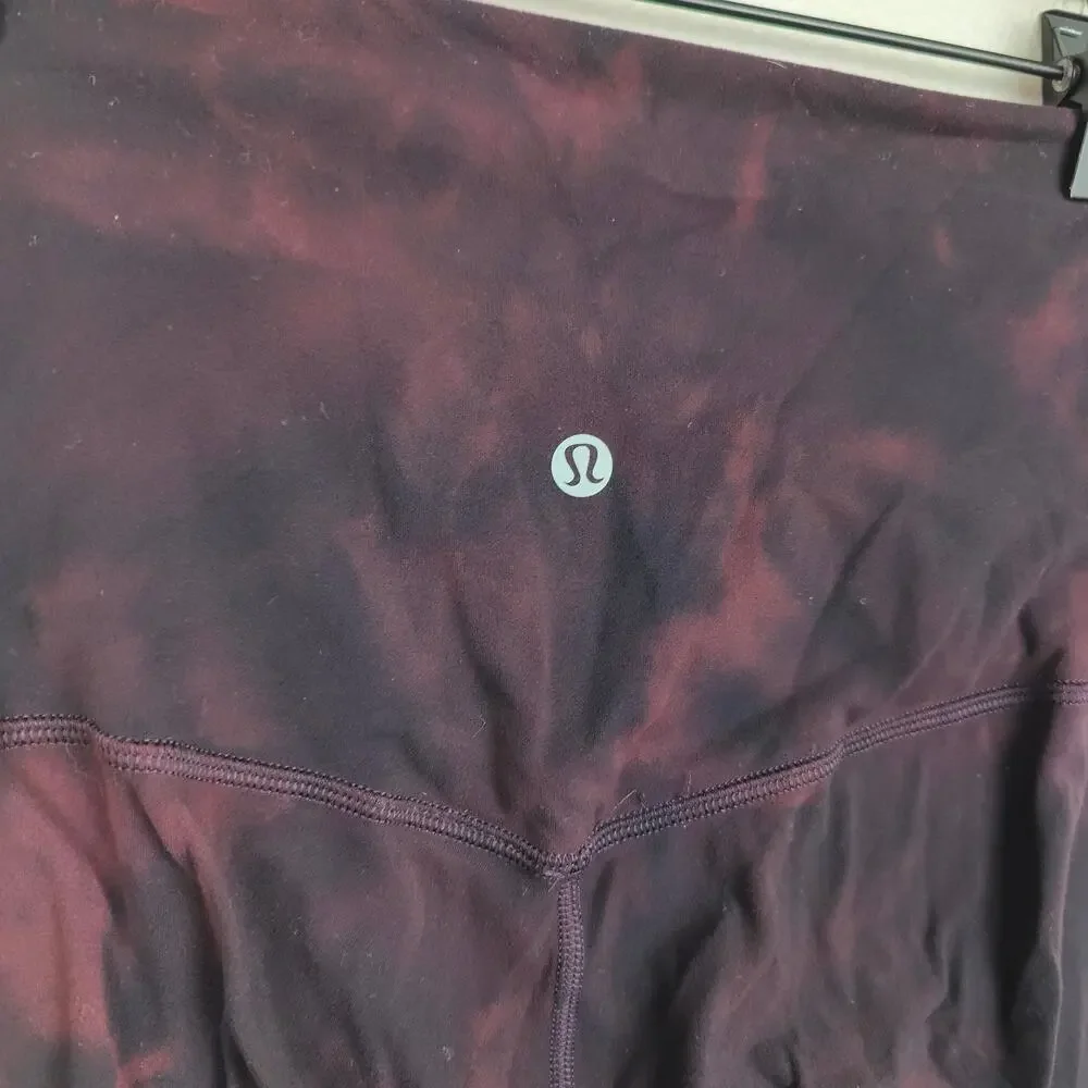Lululemon Align‎ Super High Rise Short Diamond Dye 10